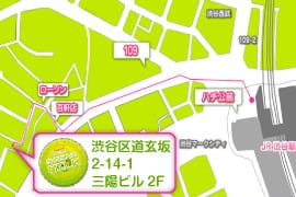アクセスマップ：渋谷ミルク(渋谷ホテヘル)｜駅ちか！